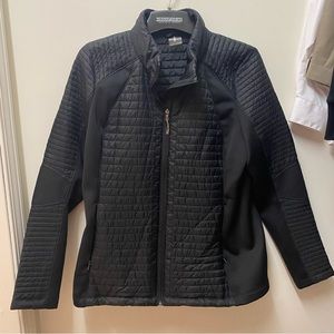 Calia by Carrie Underwood Quilted Jacket Black Women’s Size XL